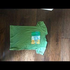 Cheers Dublin Green short sleeve form-fitted tee.